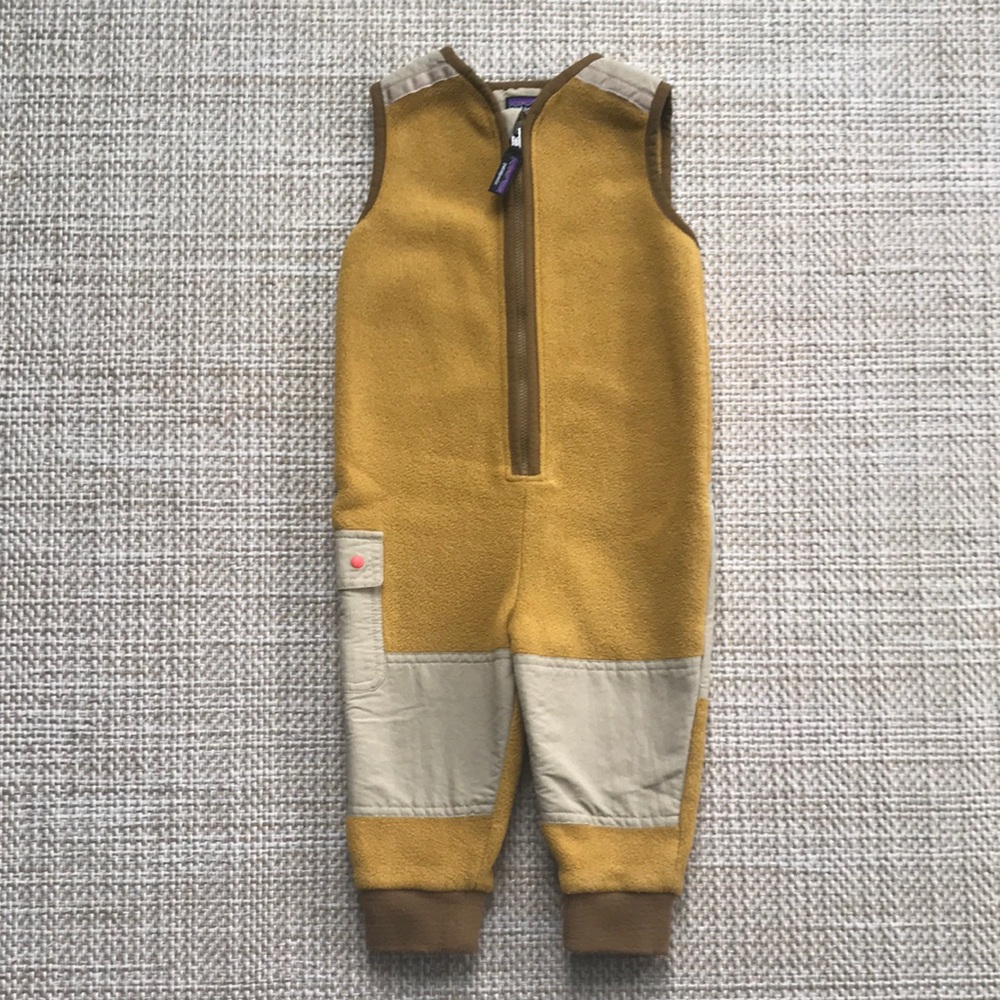 Patagonia Fleece Jumpsuit  (size 12-18m)
